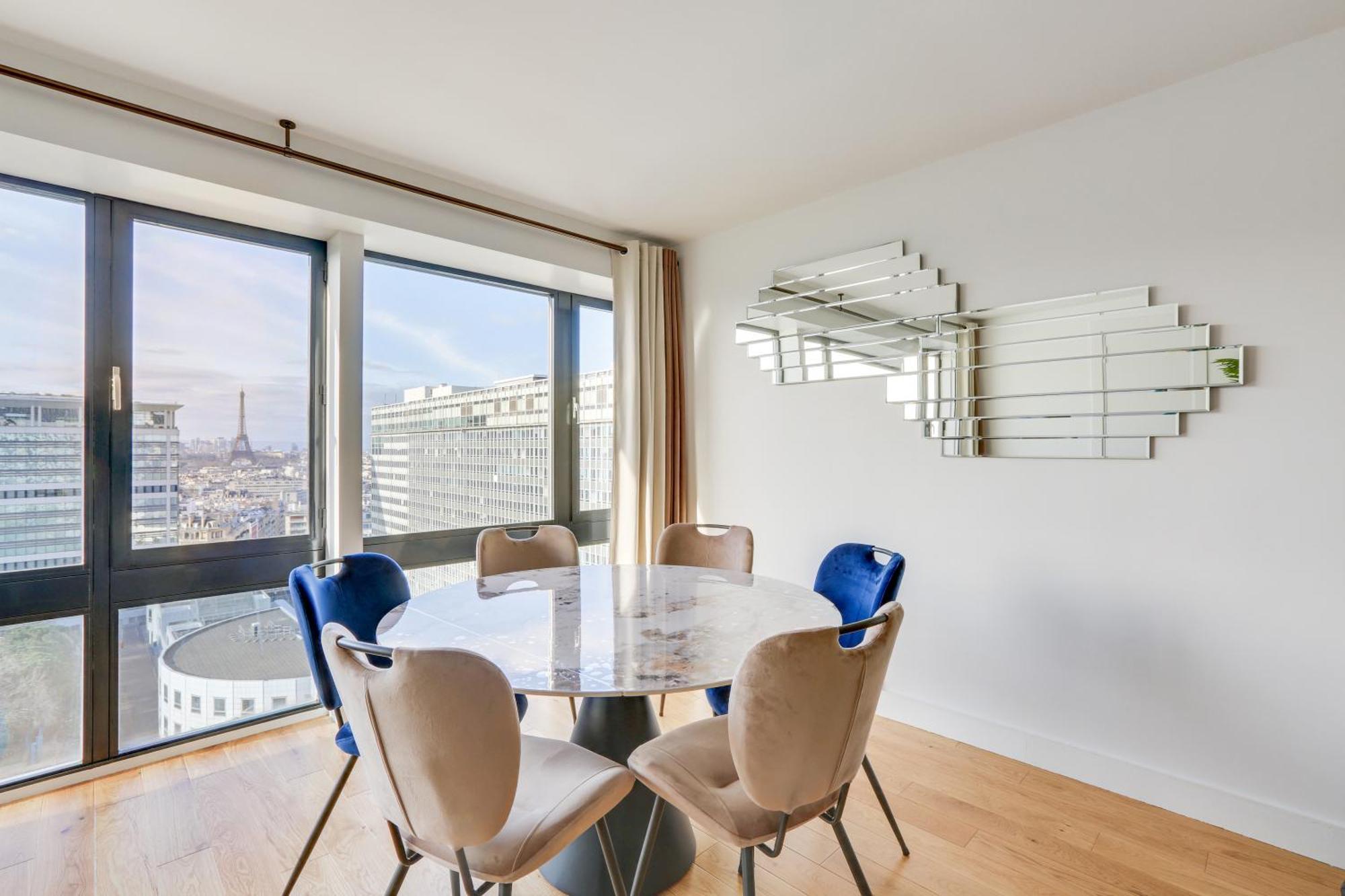Paris Luxury Apartment 75M2 With Eiffel Tower View, 1 Min Metro, Parking Ngoại thất bức ảnh
