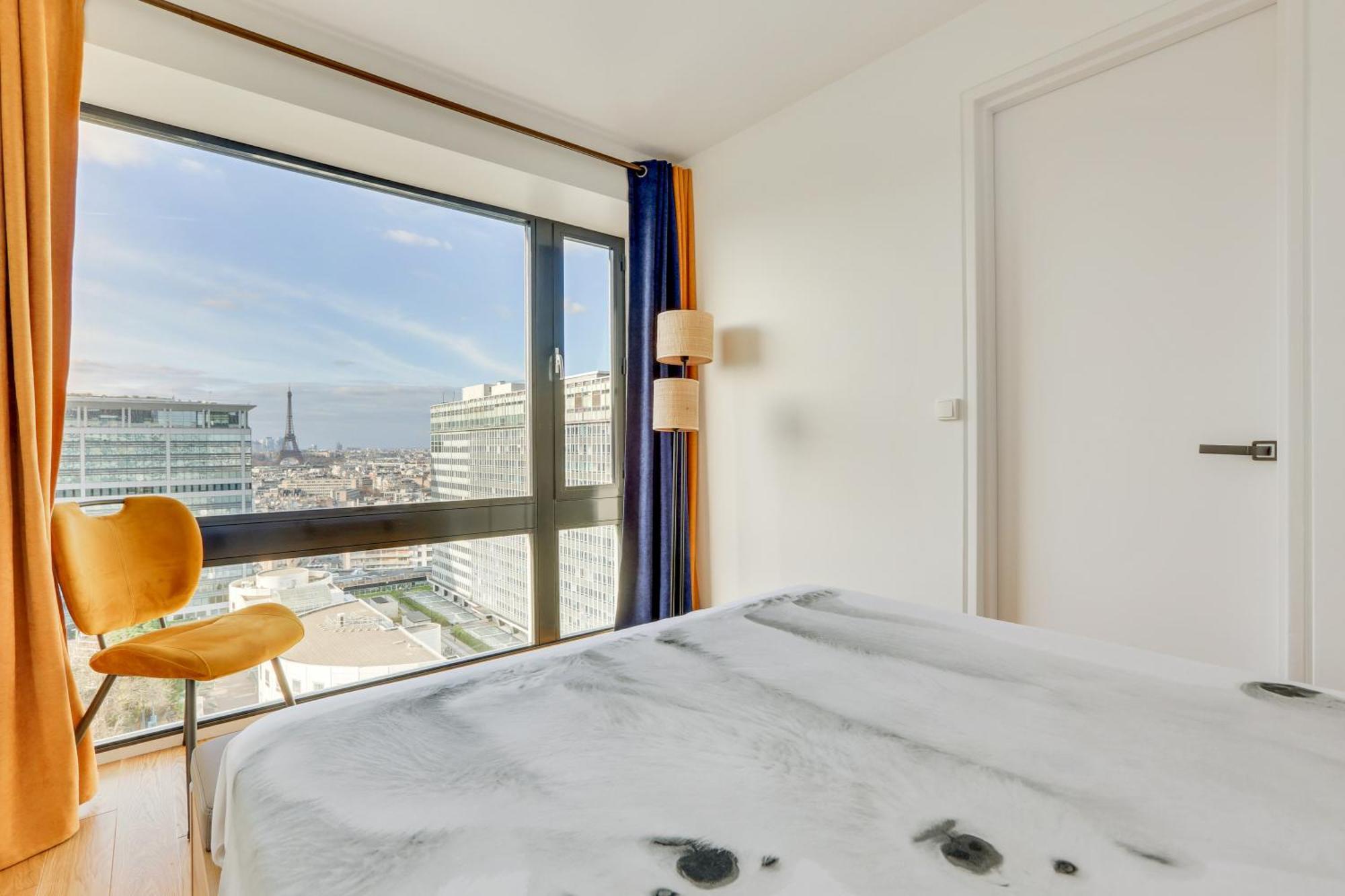 Paris Luxury Apartment 75M2 With Eiffel Tower View, 1 Min Metro, Parking Ngoại thất bức ảnh