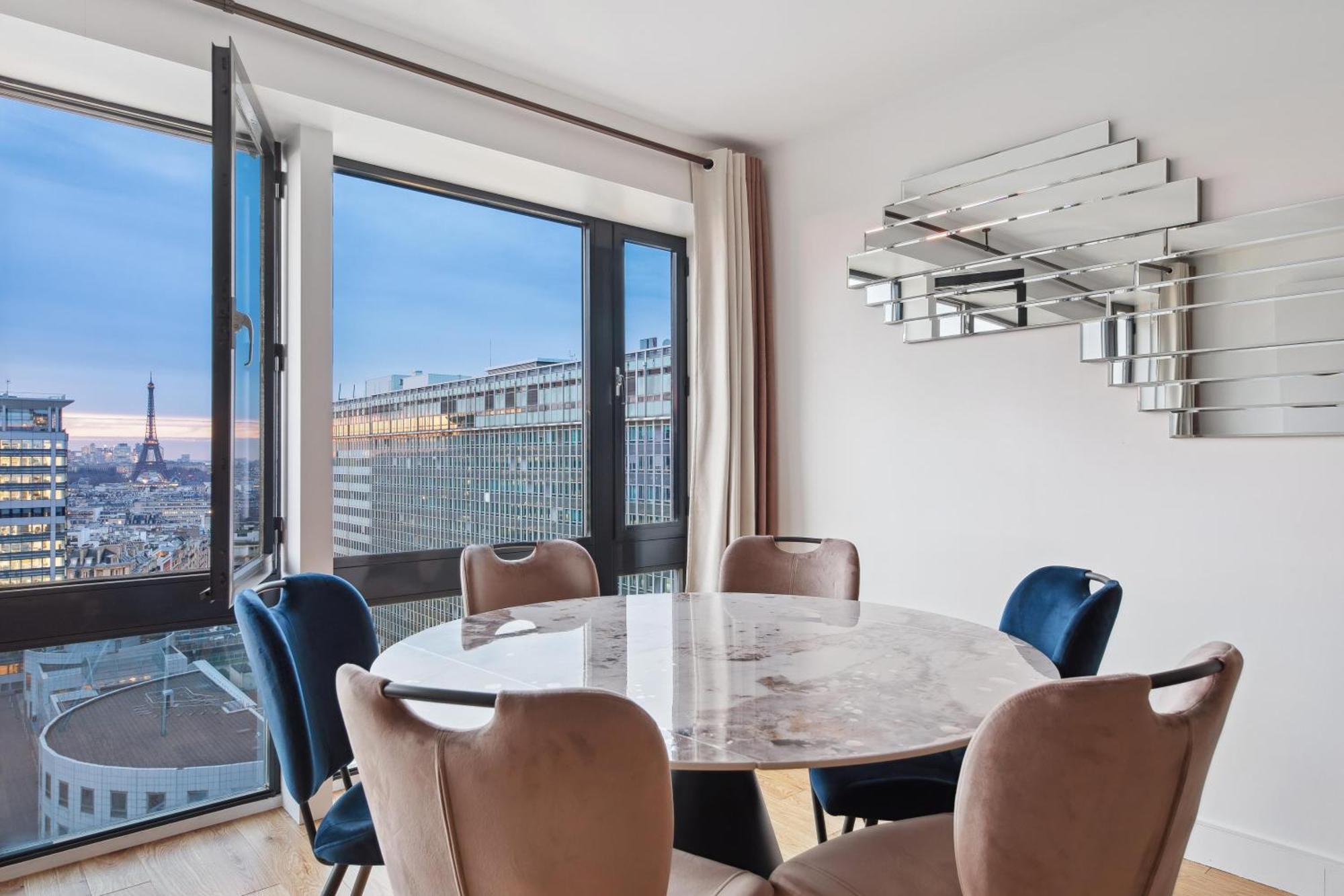 Paris Luxury Apartment 75M2 With Eiffel Tower View, 1 Min Metro, Parking Ngoại thất bức ảnh